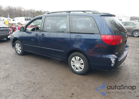 2006 Toyota Sienna Ce из США, поврежденный, VIN 5TDZA23C26S574031